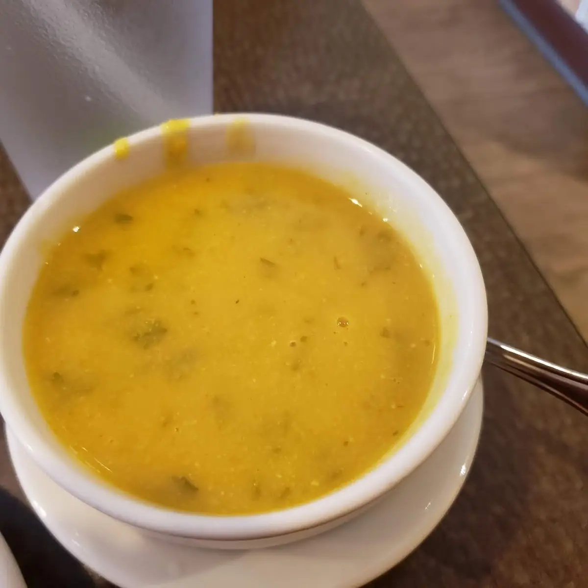 Hummus Curry Soup
