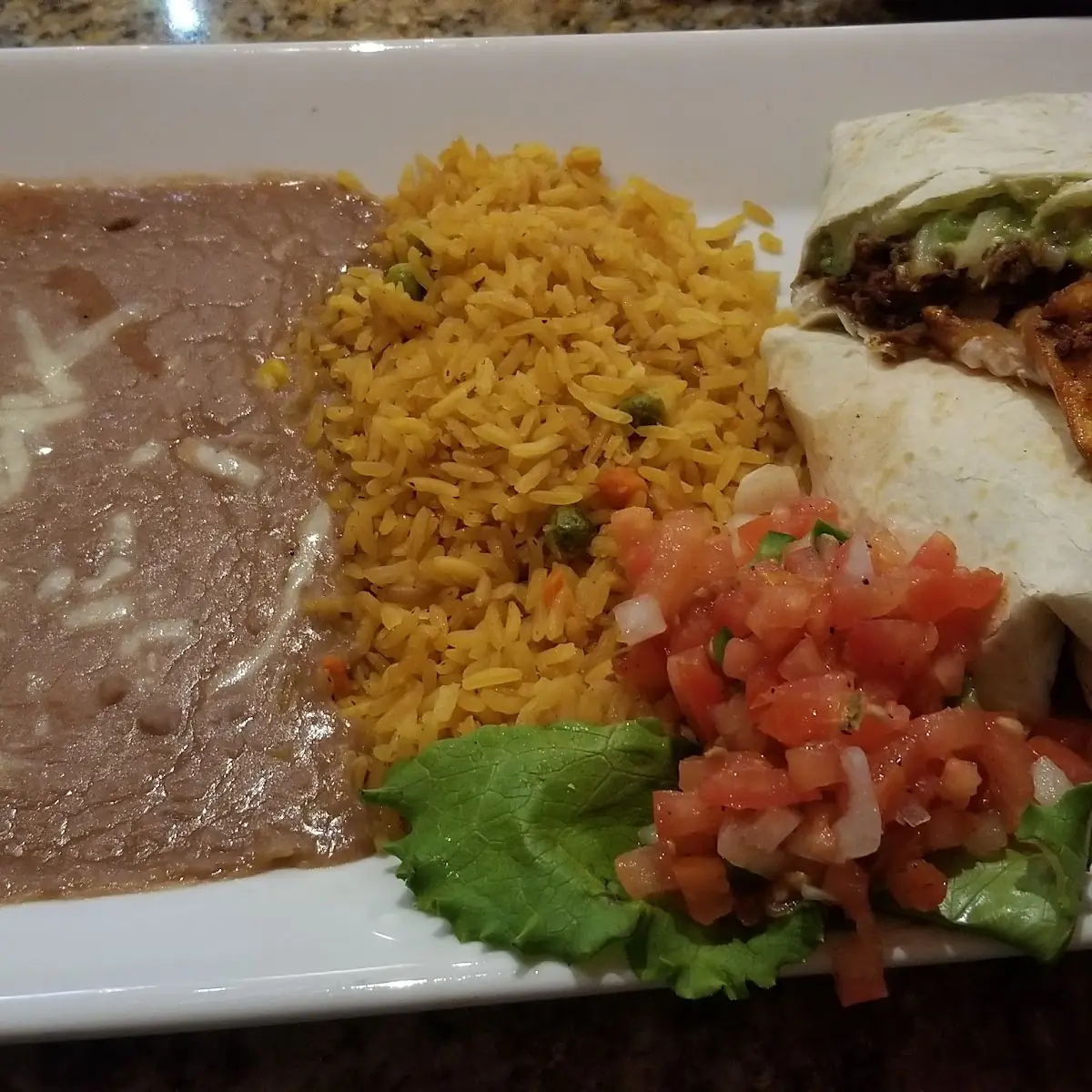 Chile Colorado Burrito