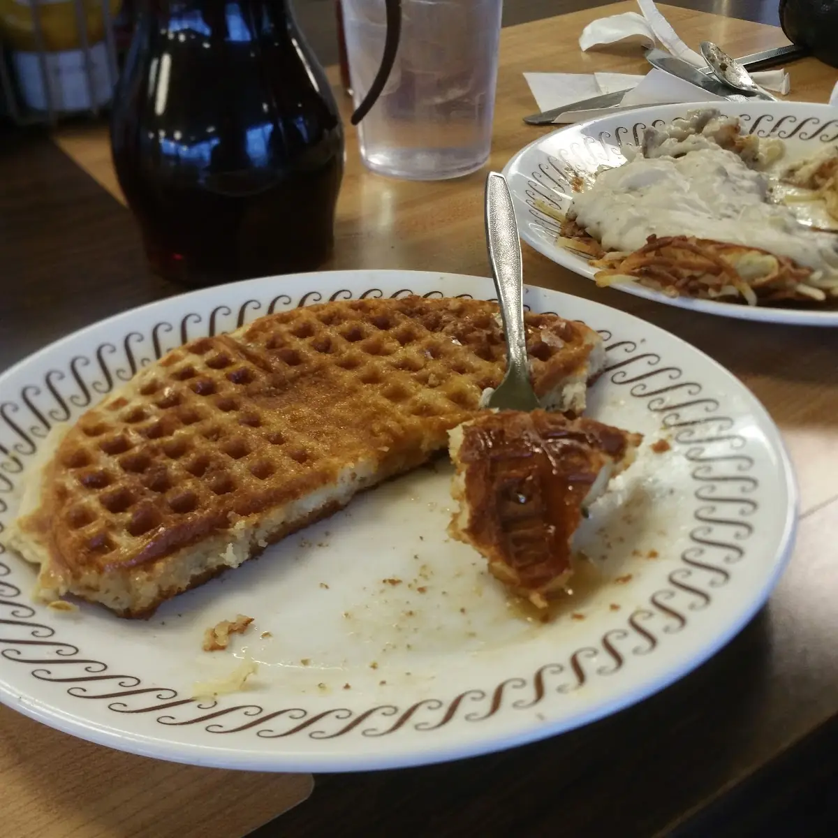 Waffle Hash Browns Smothered Covered and Country