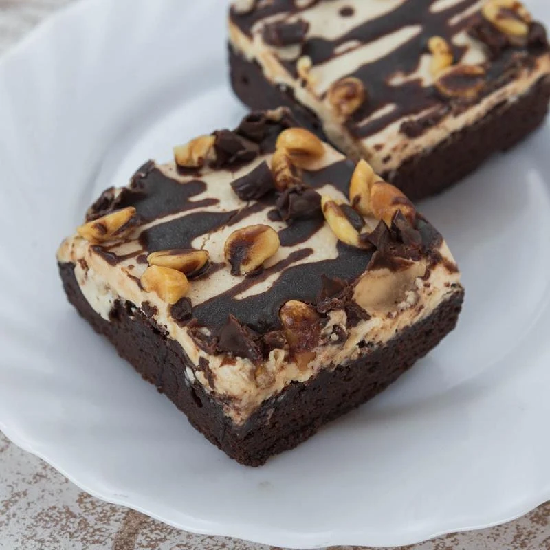 Peanut Butter Brownies