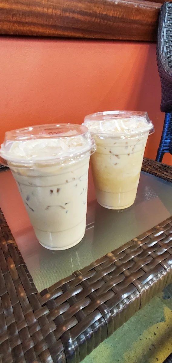 Iced Lavender Latté