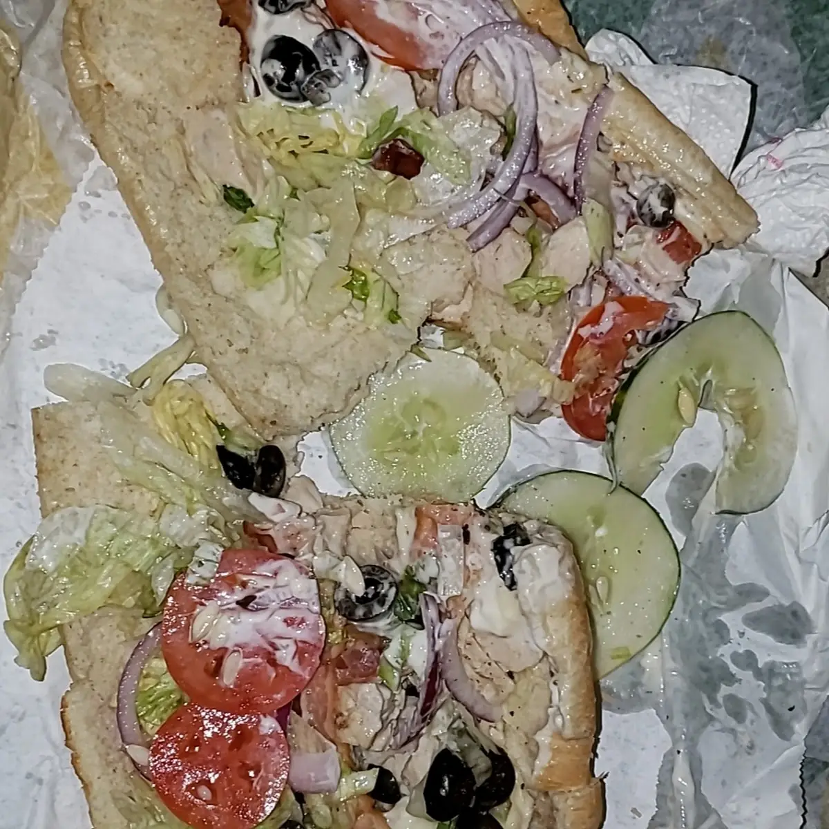 Chicken Bacon Ranch Sandwich