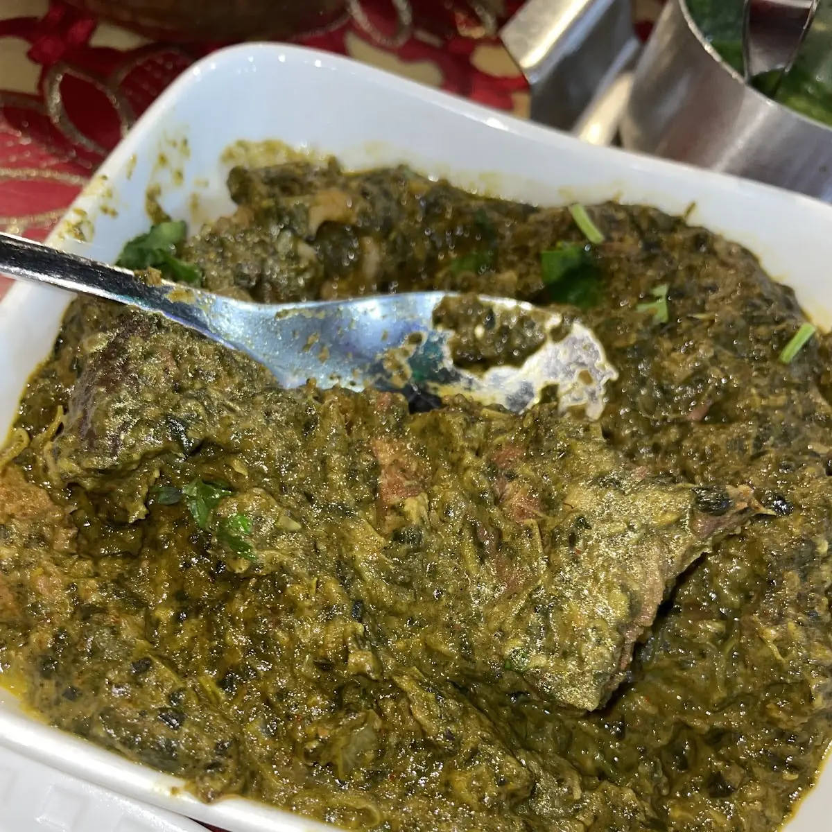 Shrimp Saag