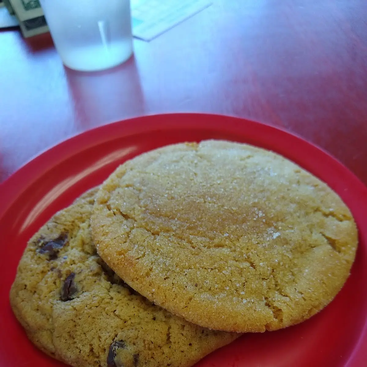 Chocolate Chip Cookie and Vegan Snickerdoodle