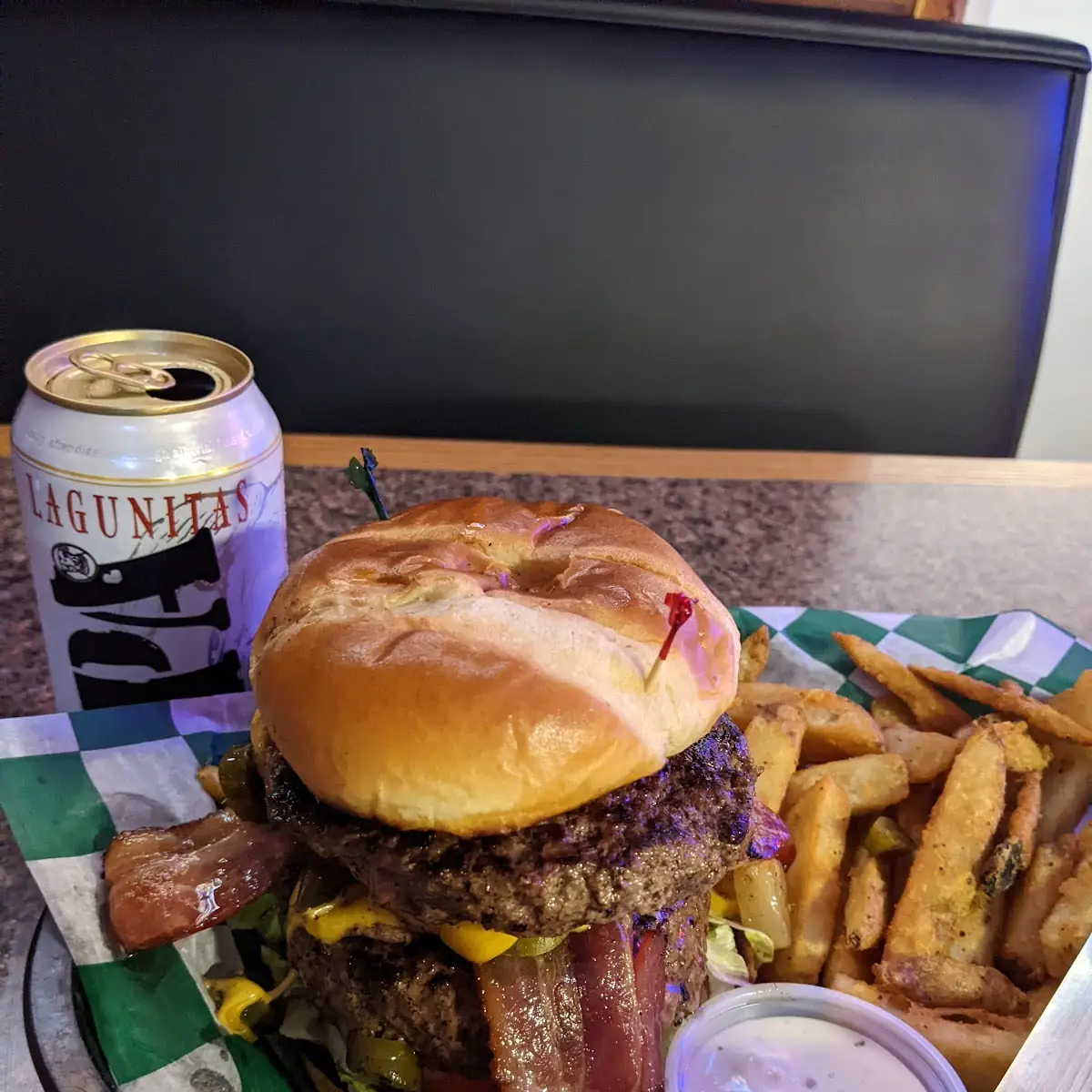 The Mill Double Burger