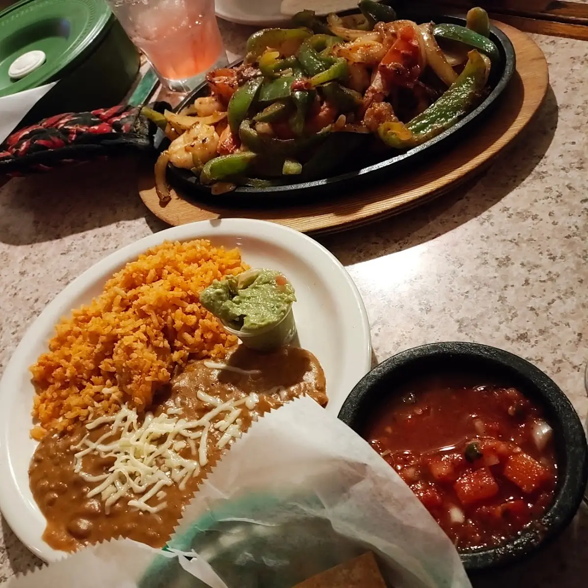 Shrimp Fajitas