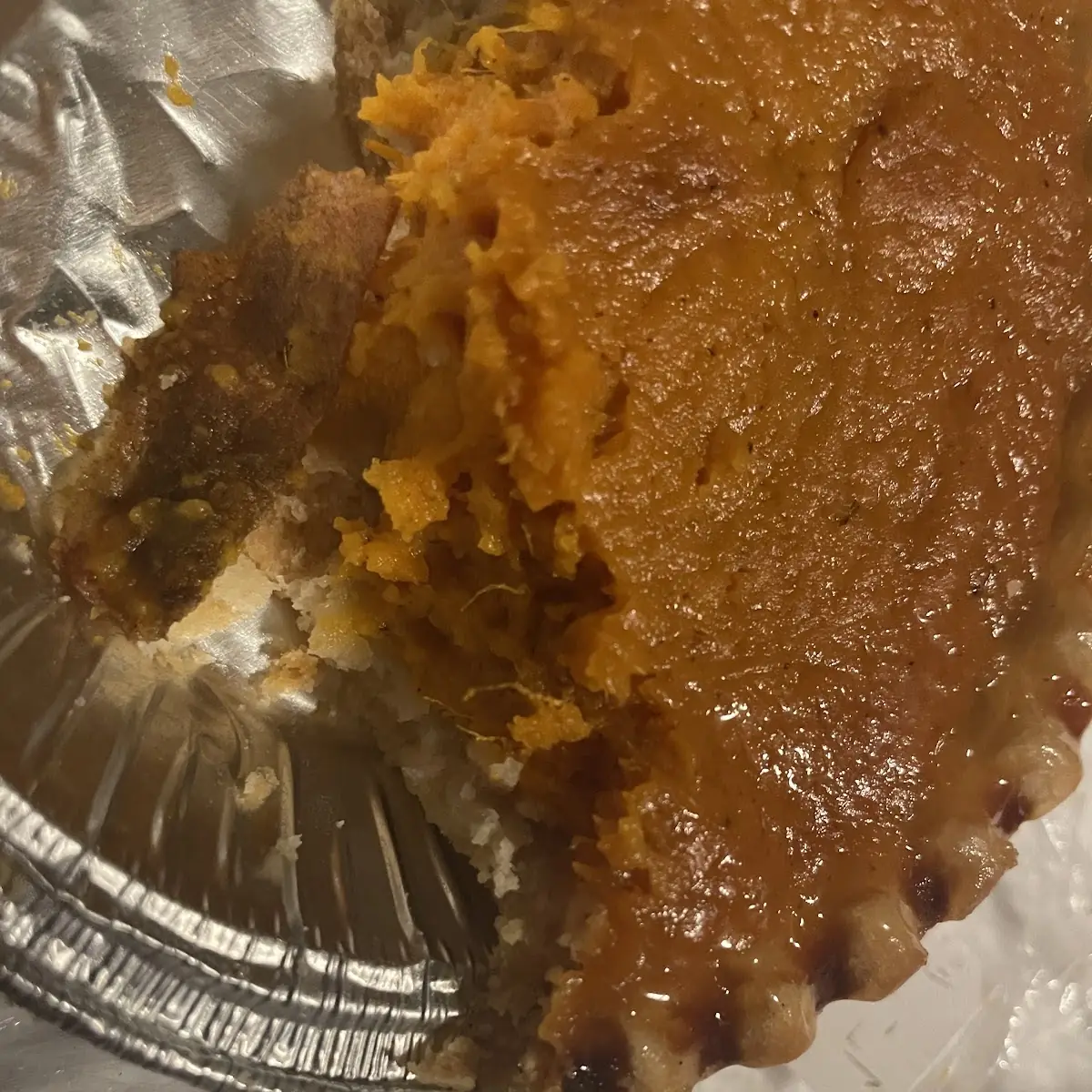 Sweet Potato Pie with Something in There