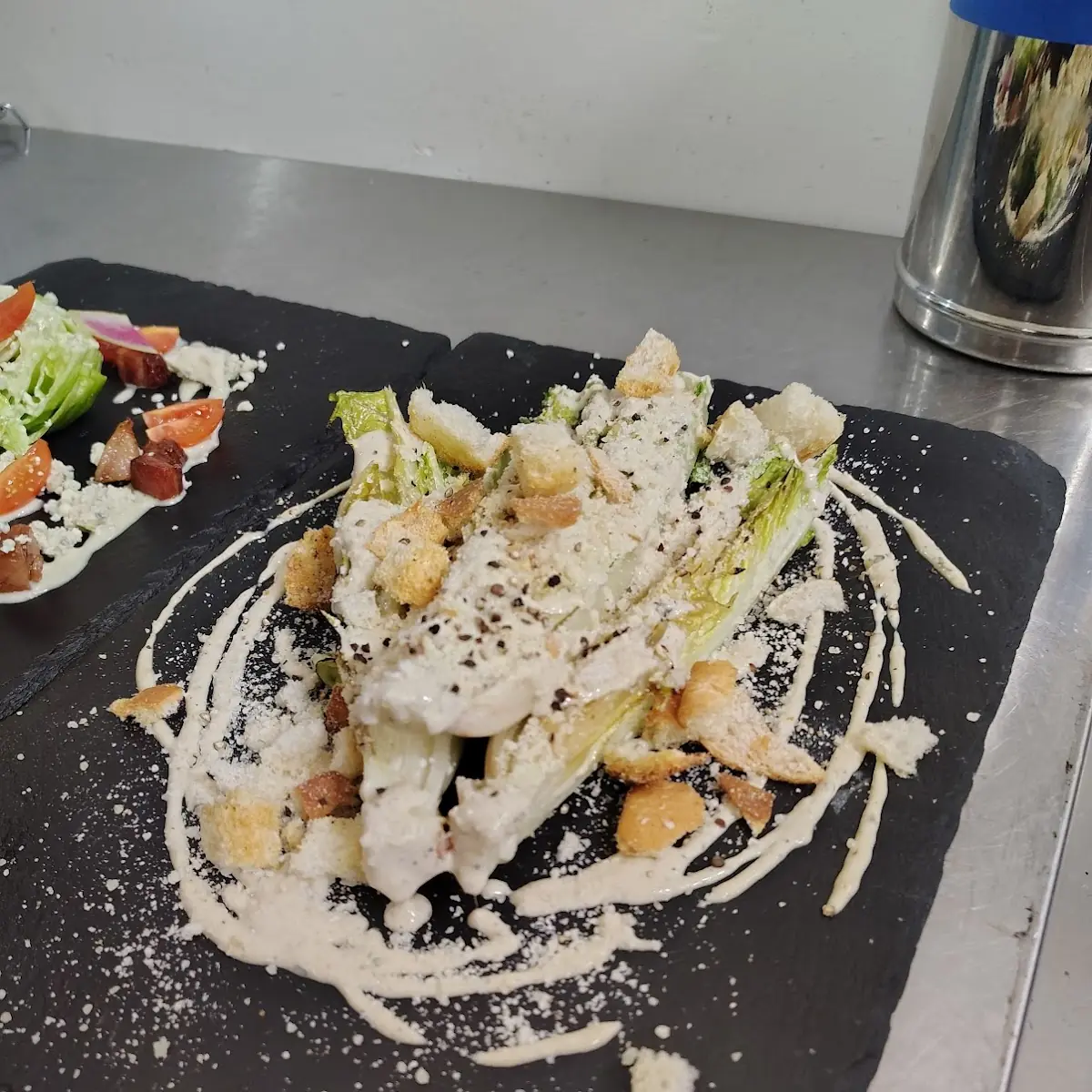 Grilled Caesar Salad