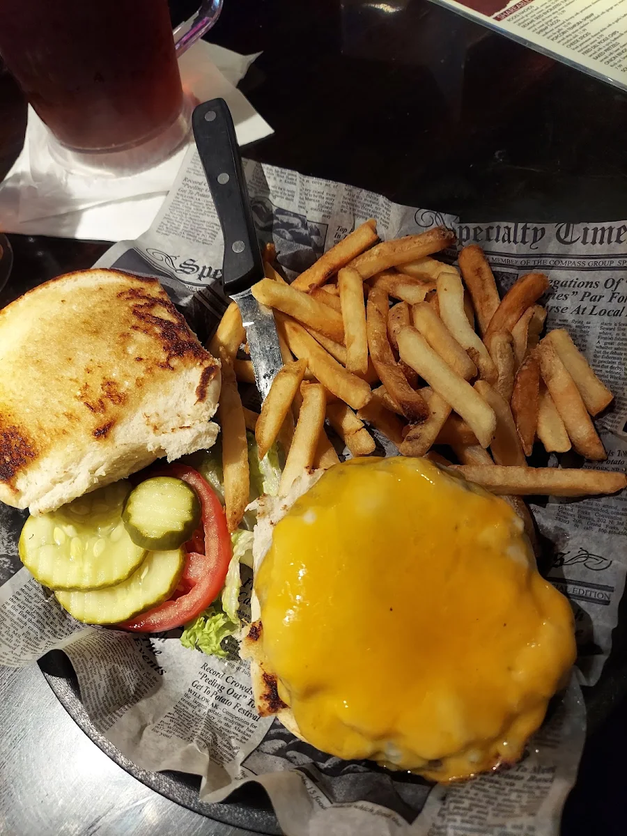Crab Melt Burger