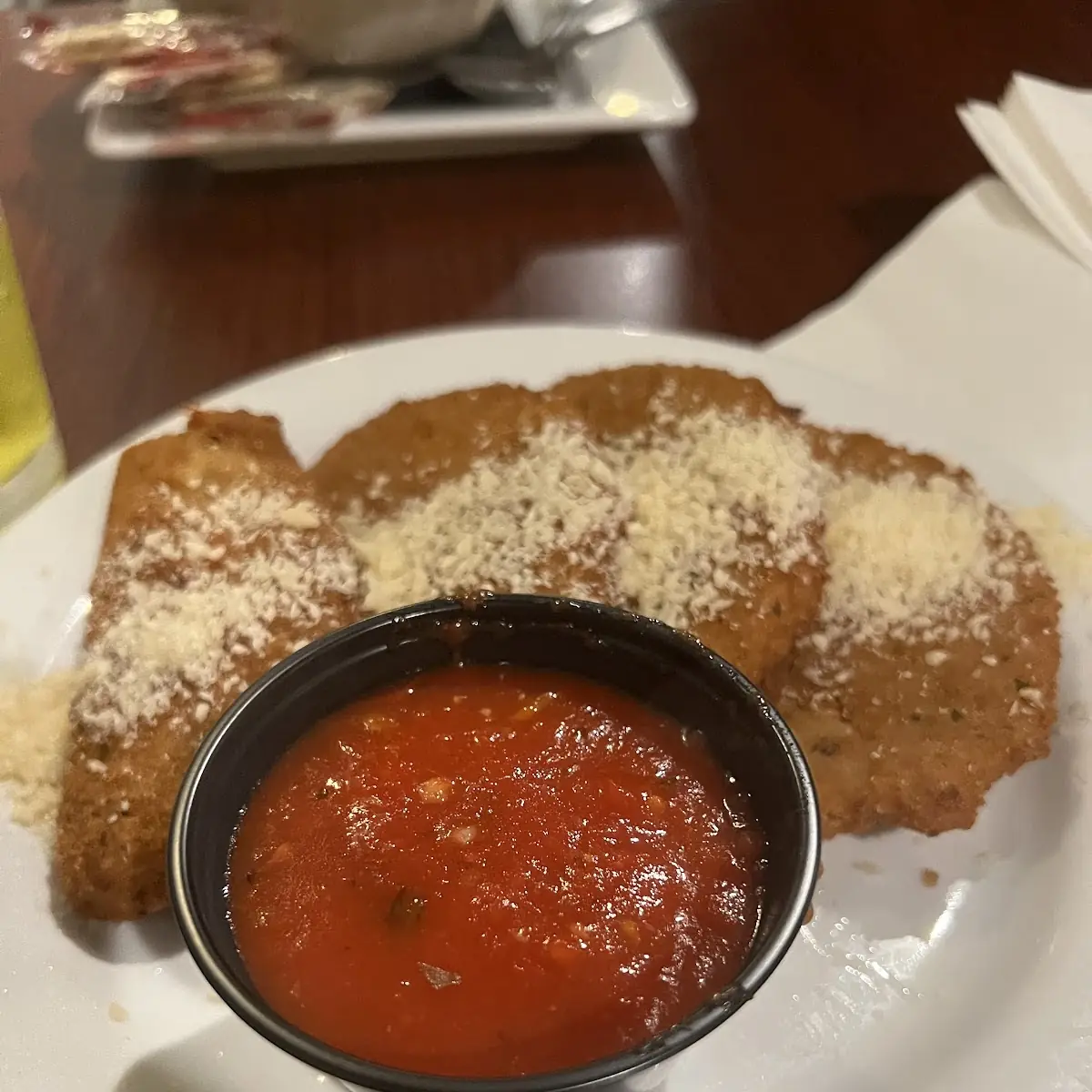 Fried Mozzarella Cheese