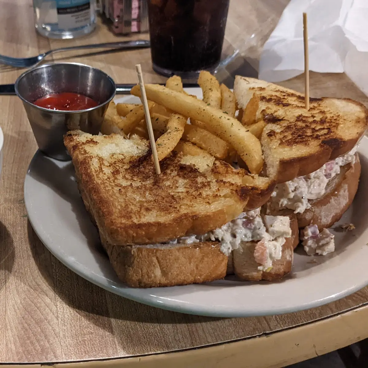 Tuscan Chicken Salad Sandwich