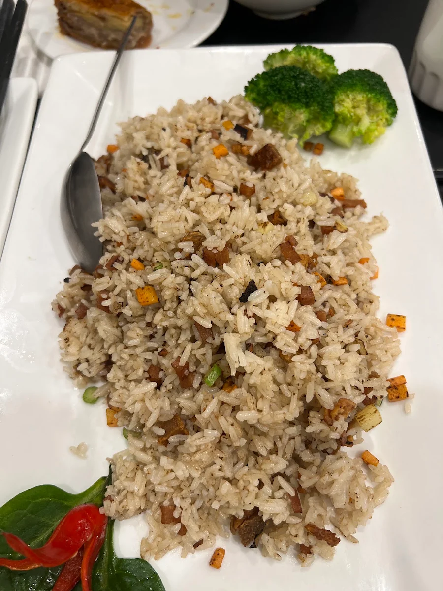 Fried Rice with Preserved Olive Vegetables, Joy Veg Fruit Dining Belmore
