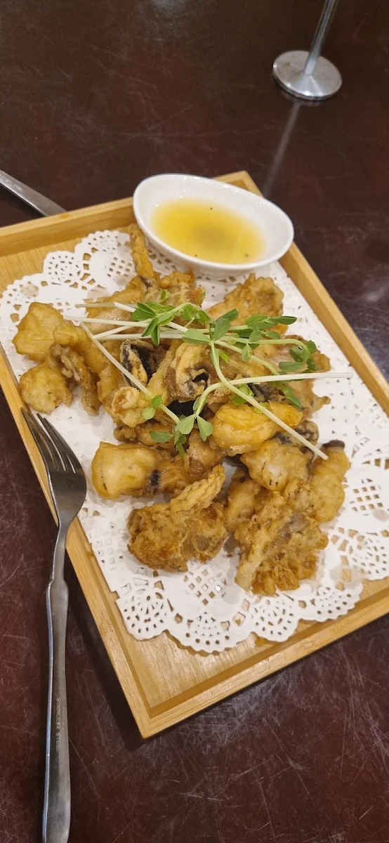 Handmade Vegetarian Fish with Sweet and Sour Sauce, Joy Veg Fruit Dining Belmore
