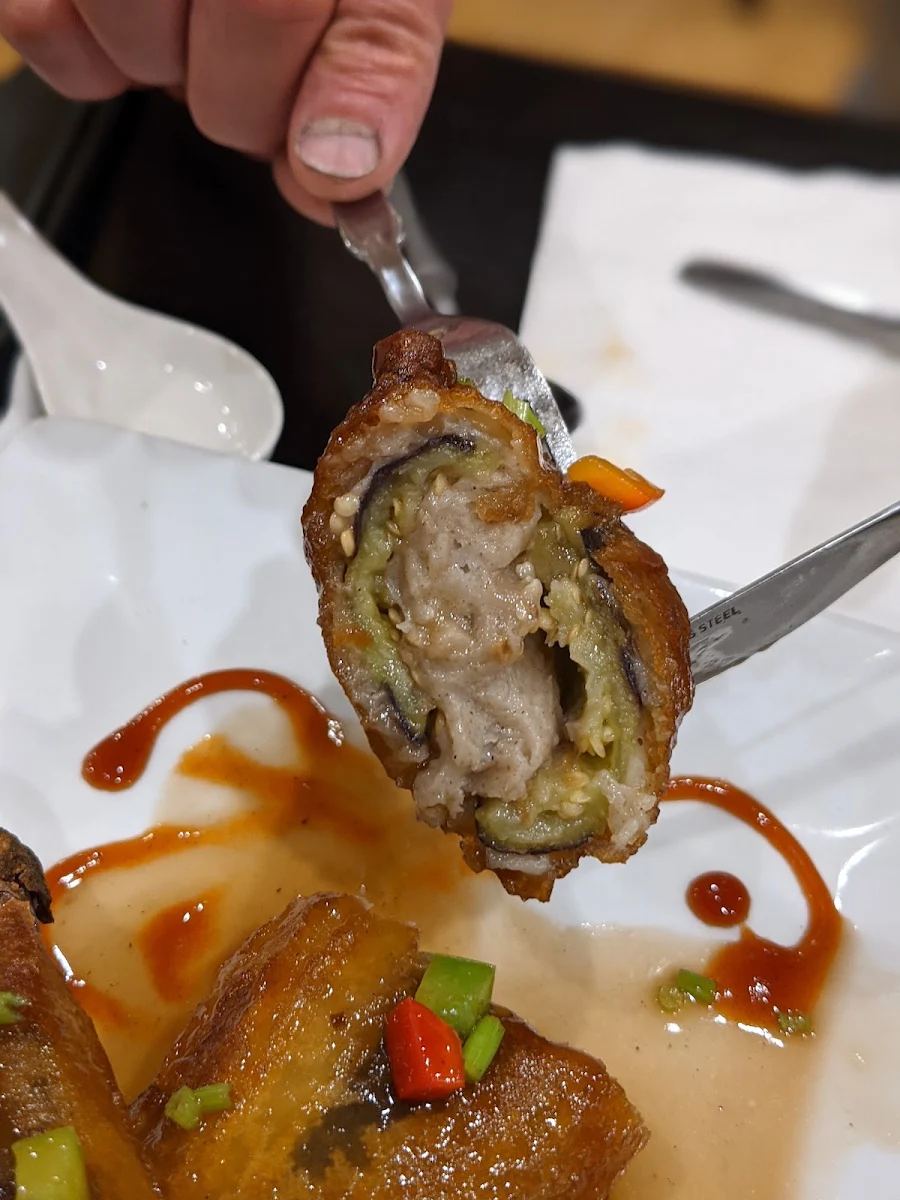 Stuffed Eggplant, Joy Veg Fruit Dining Belmore