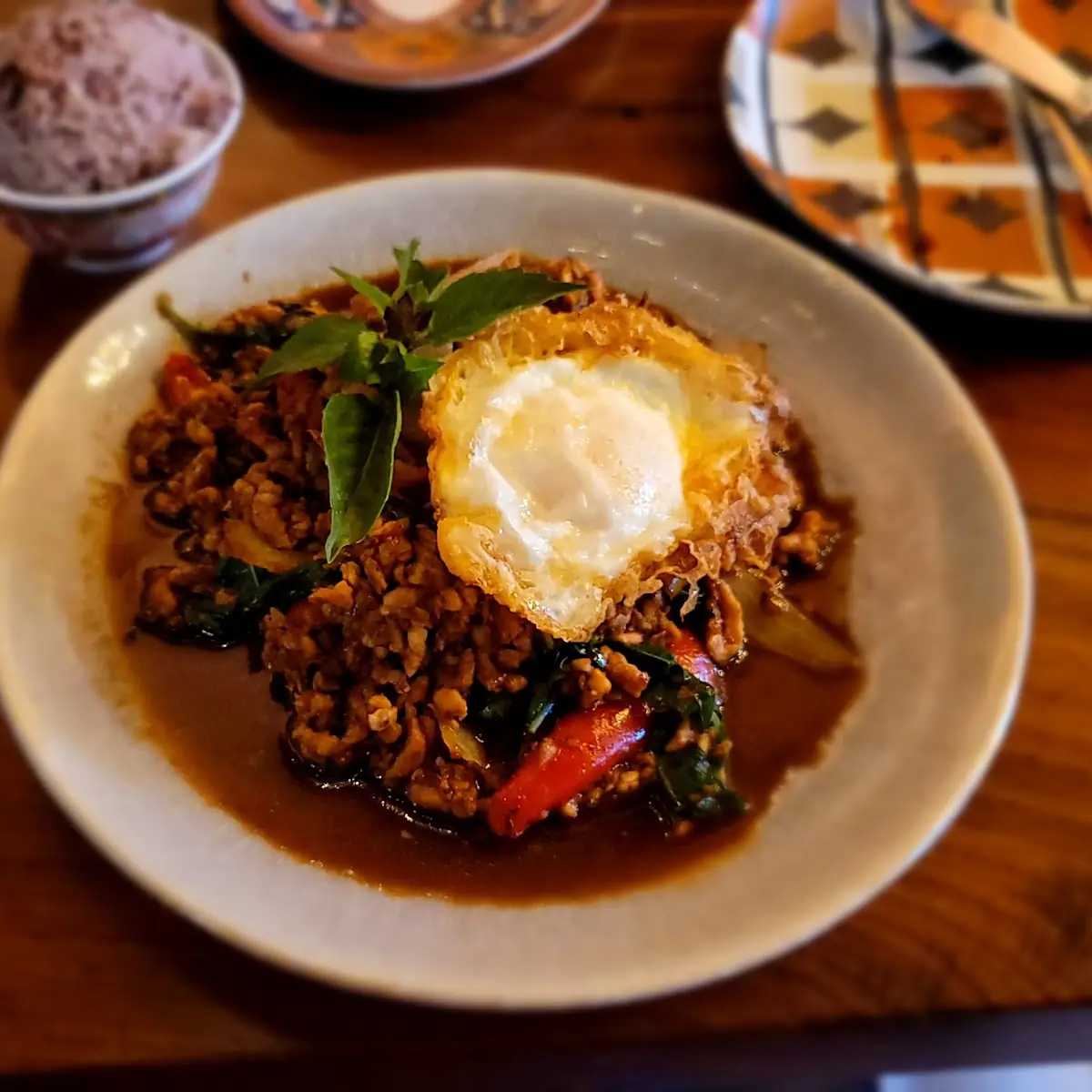 Thai Chicken Basil Pad Kra Pao