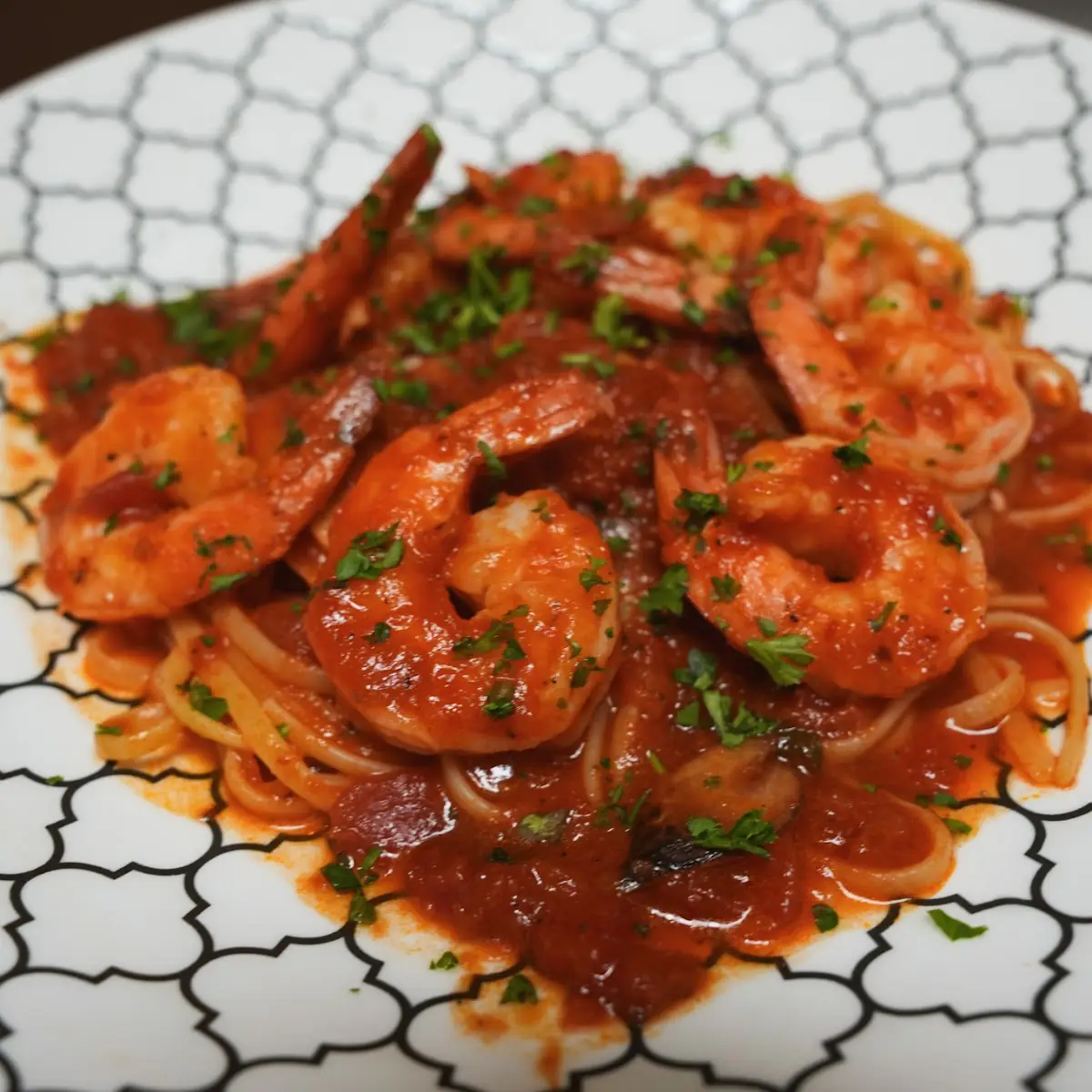 Shrimp Arrabiata