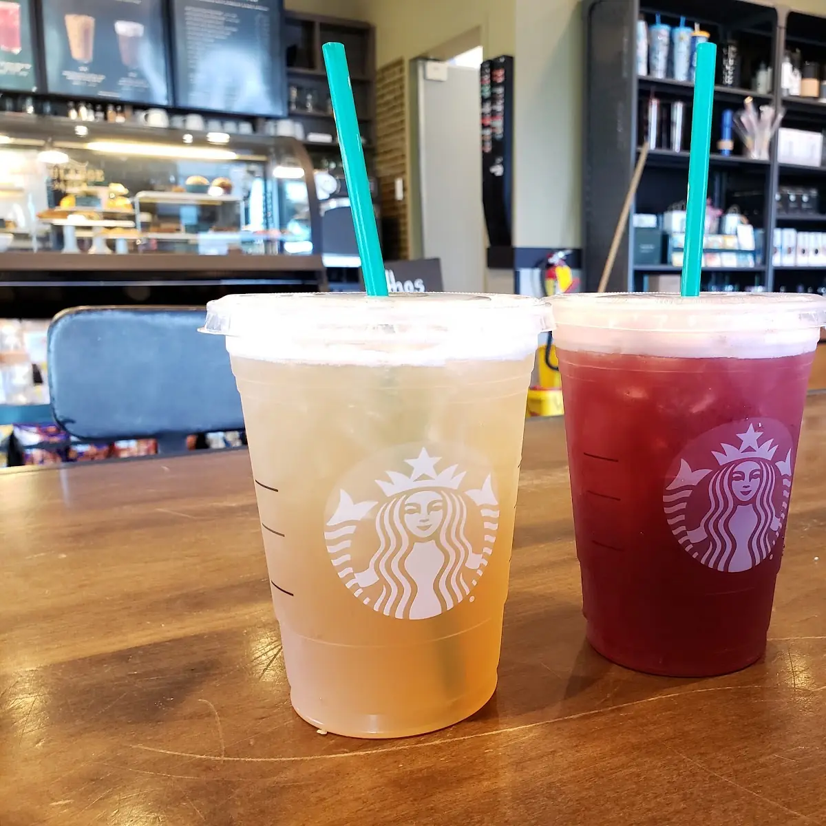 Peach and Berry Green Tea Refreshers