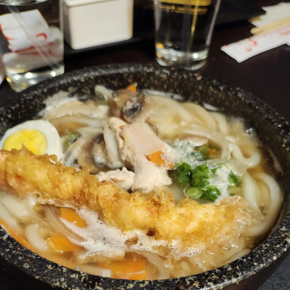Nabeyaki Udon Noodle Soup