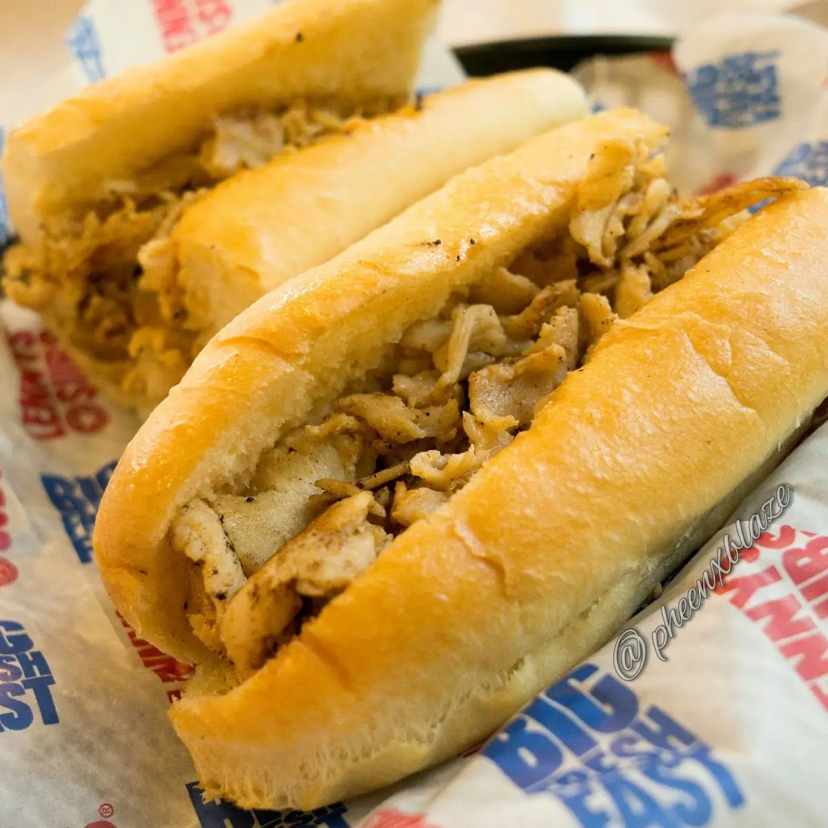 Chicken Philly Cheese Steak