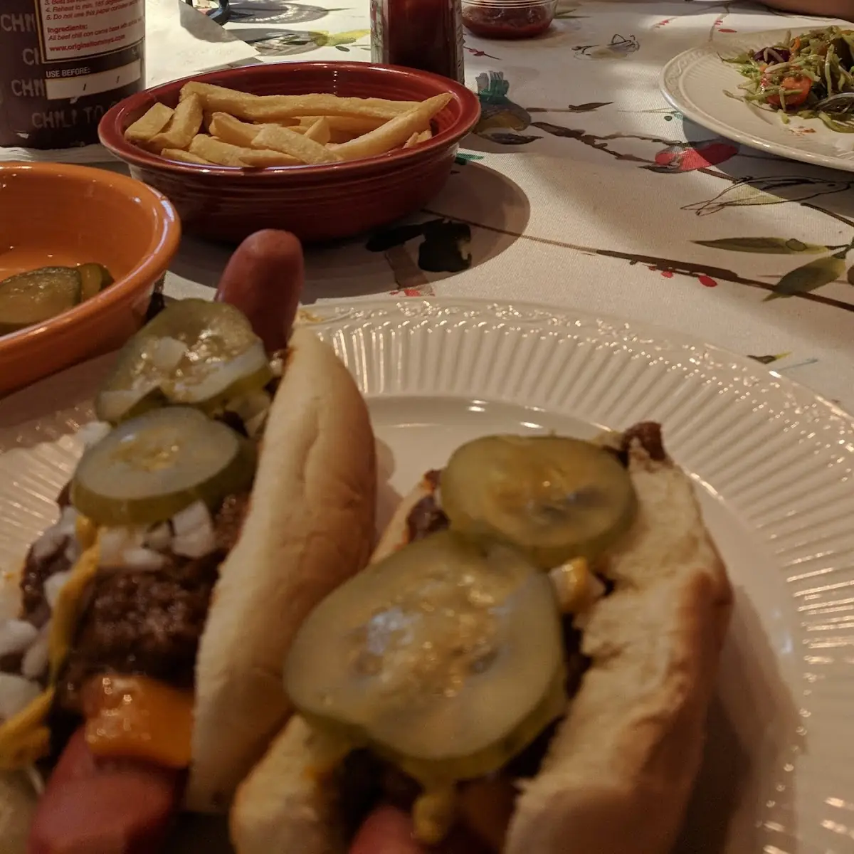 Chili Cheese Dog Extra Everything