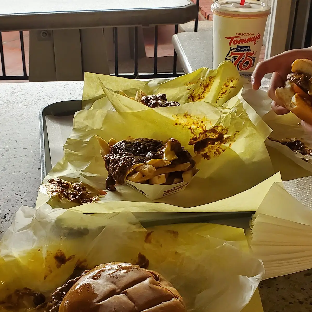 Double Chili Cheese Burger Combo