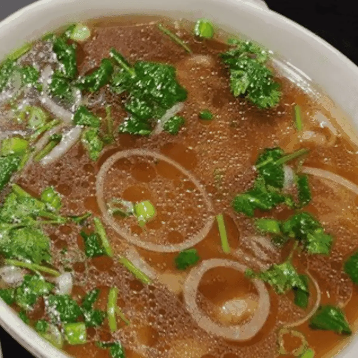 Beef Pho with Fresh Herbs