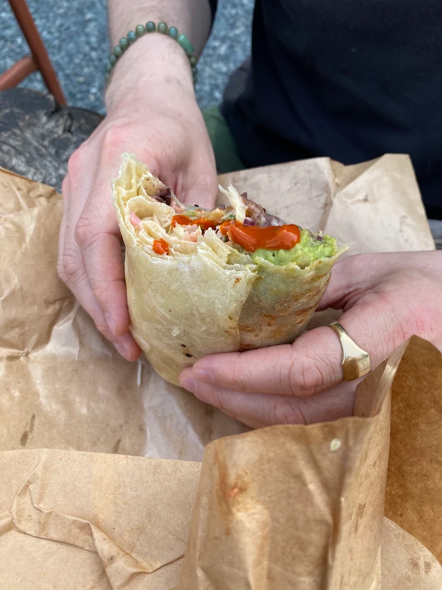 Vegan Burrito, Tacofino Tofino (Original Truck)