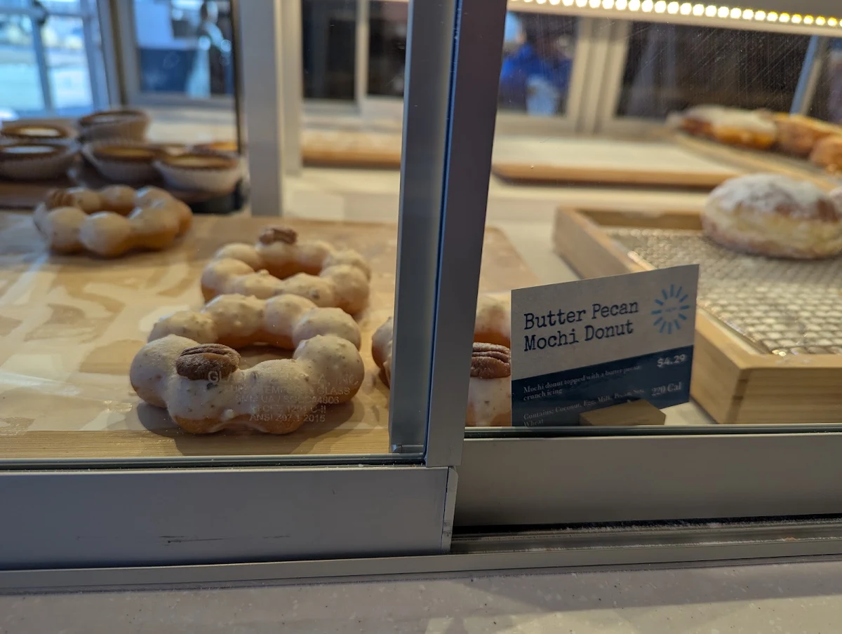 Butter Pecan Mochi Donut