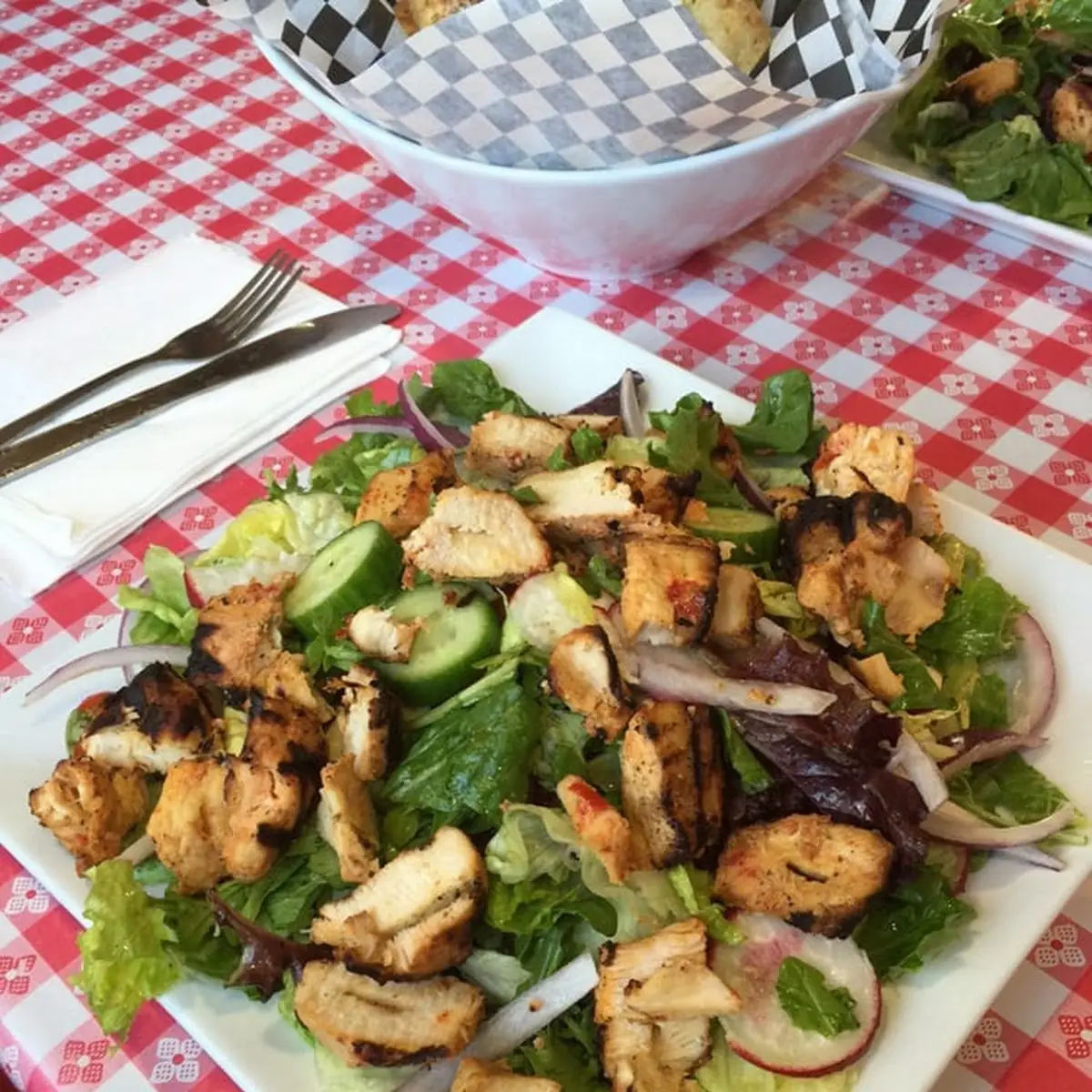 Chicken Tender Salad