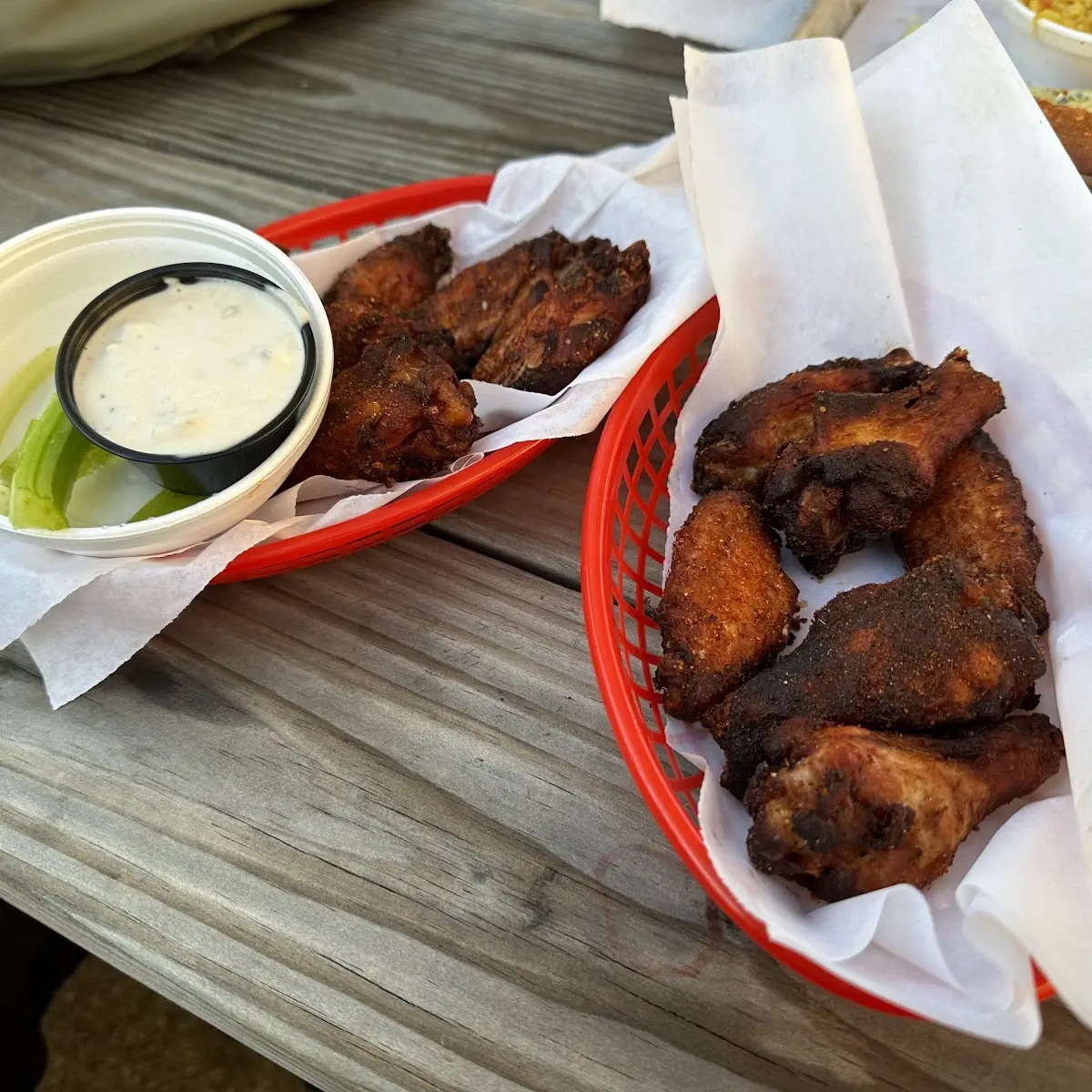 Smoked Wings with Dry Rub