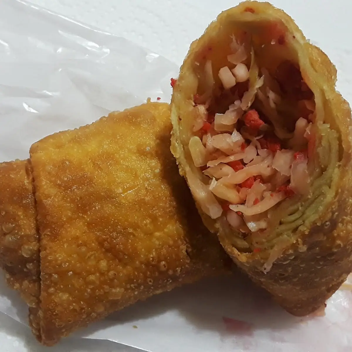 Roast Pork Egg Roll