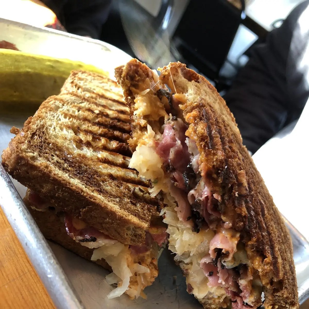 • Roughneck Reuben Panini