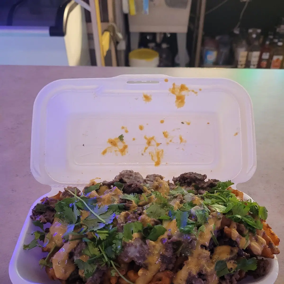 Philly Cheesesteak Fries with Extra Steak