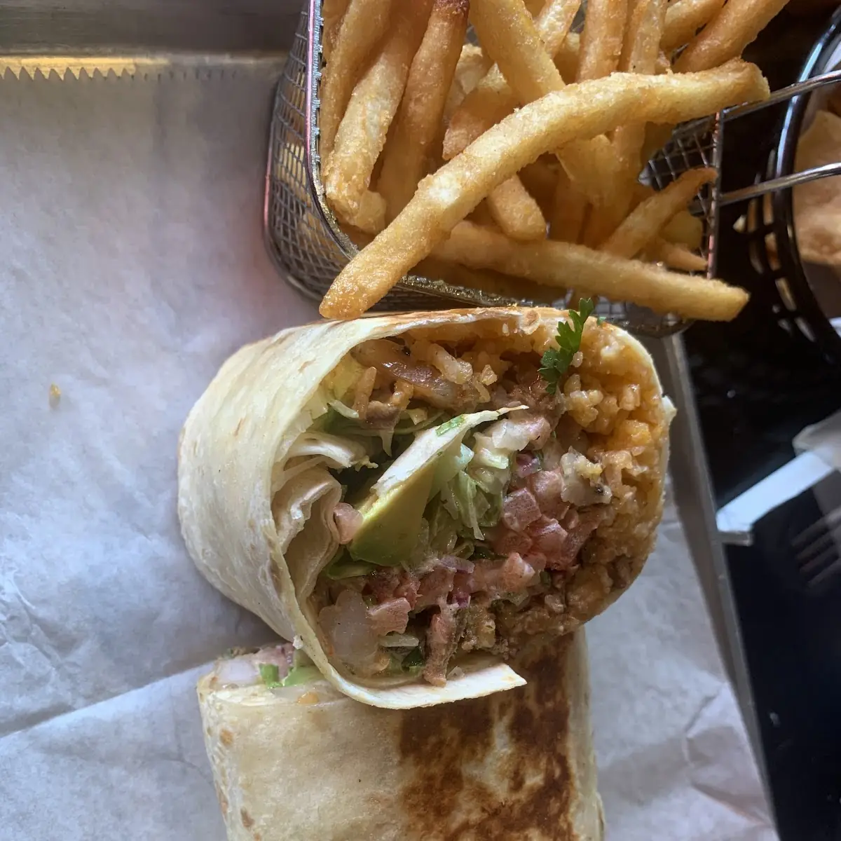Surf and Turf Burrito