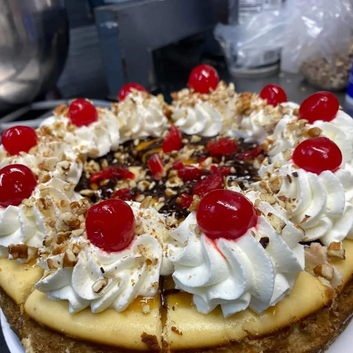 Banana Split Cheesecake