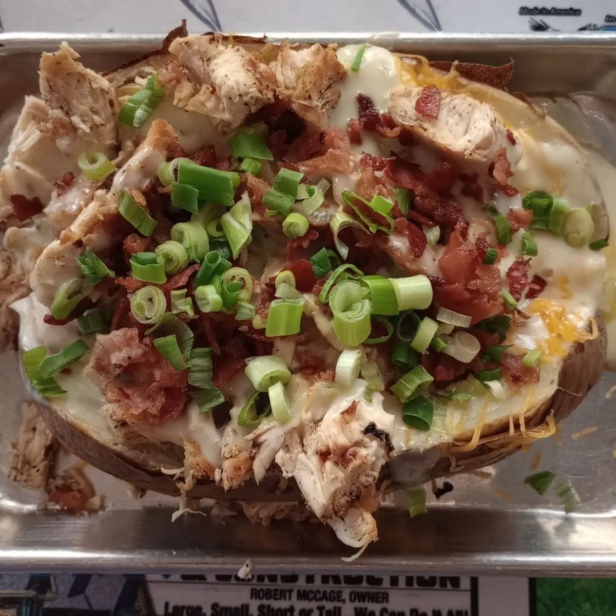 Fully Loaded Baked Potato