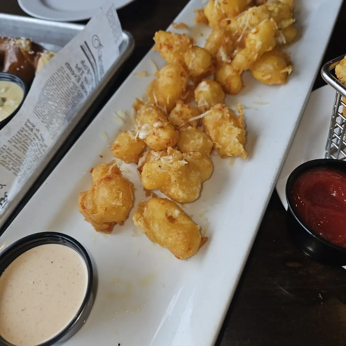 Beer-Battered Cheese Curds