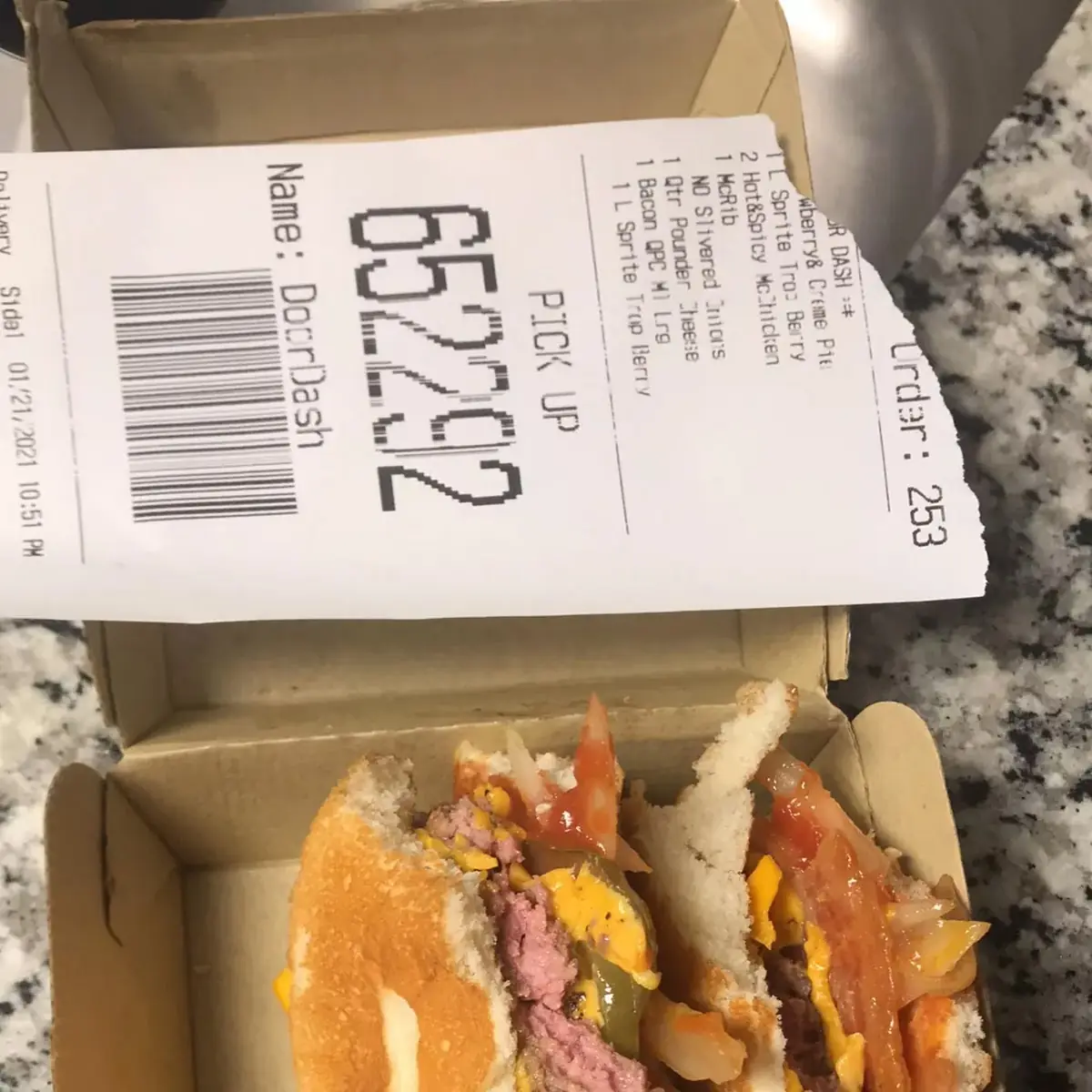 Raw Quarter Pounder