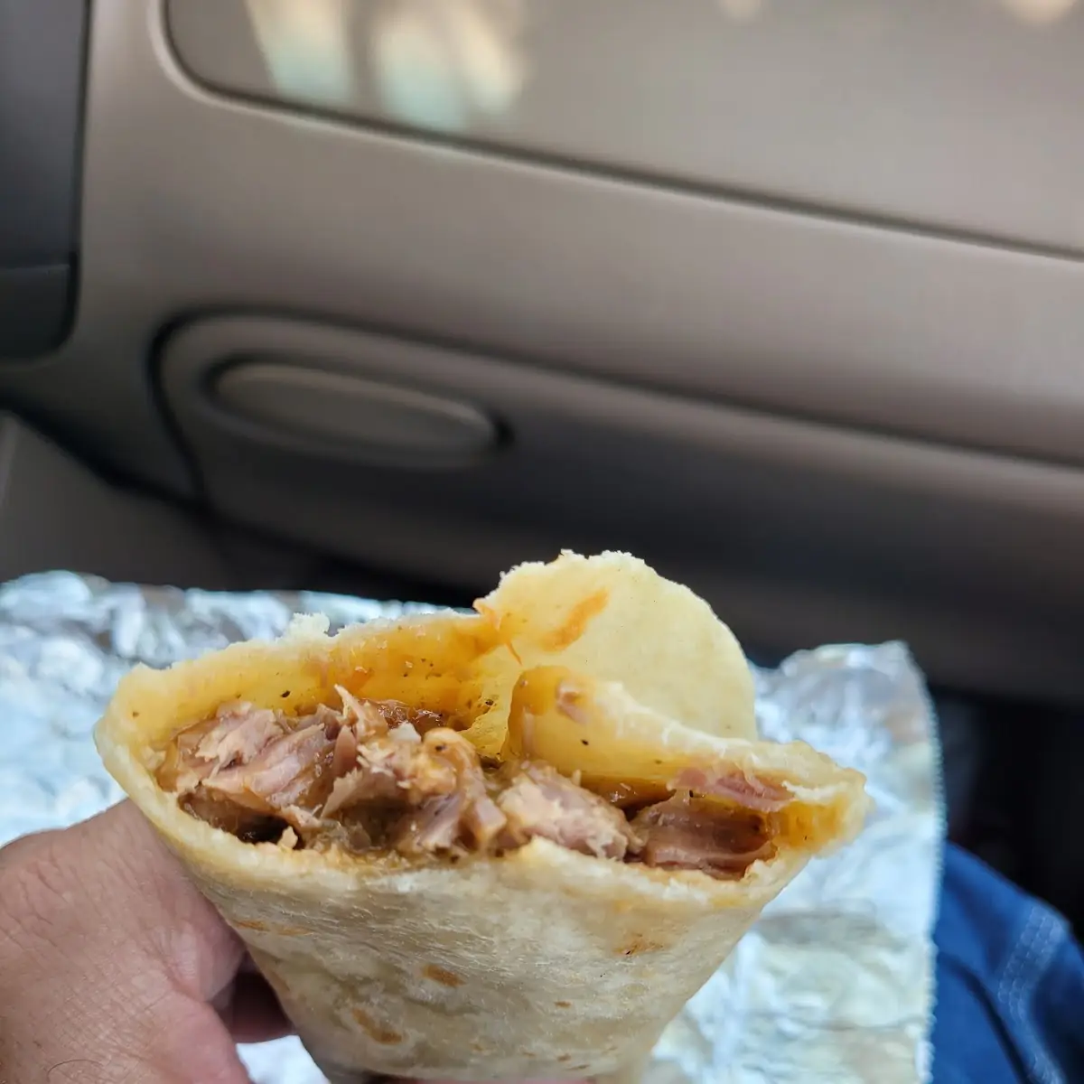 Pork Chile Verde Burrito