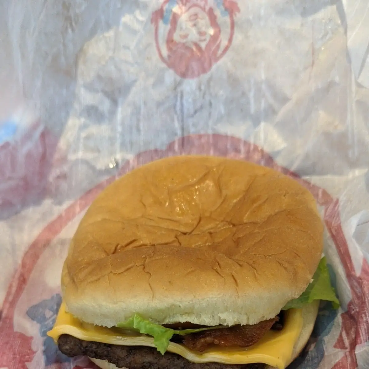 Junior Bacon Cheeseburger