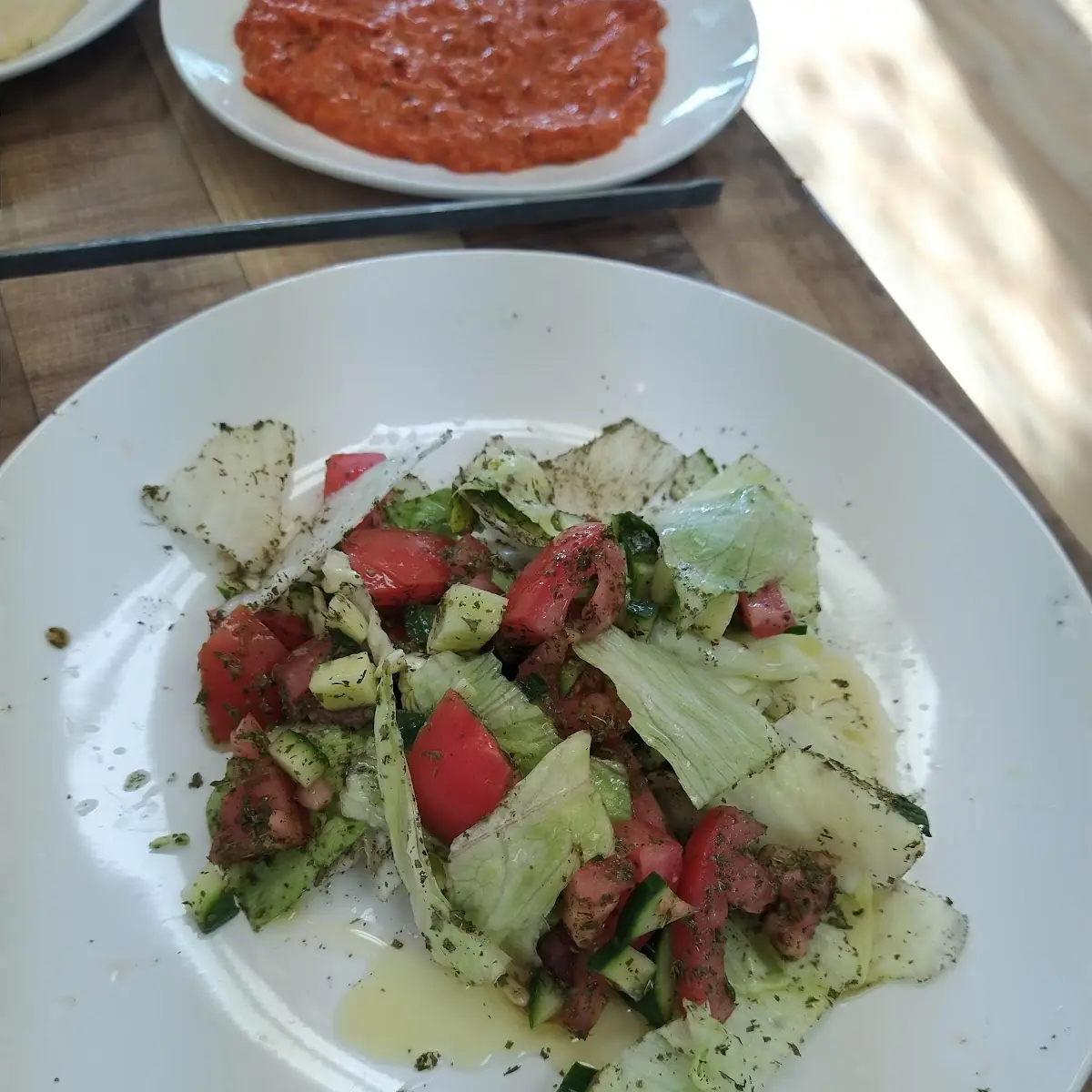 Side Salad Came with Kebob