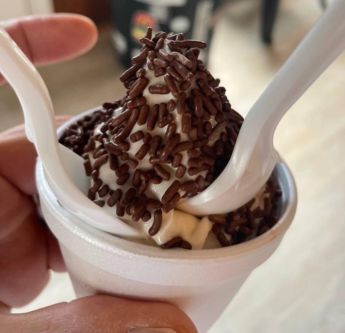 Chocolate Banana Soft Serve