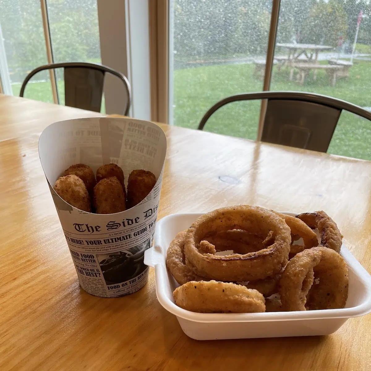 Fries or Onion Rings