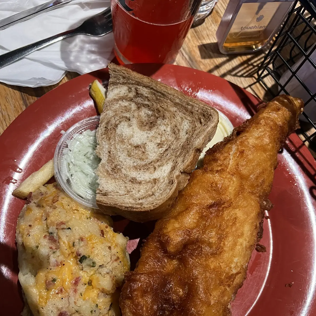 Fat Tire Beer Battered Walleye