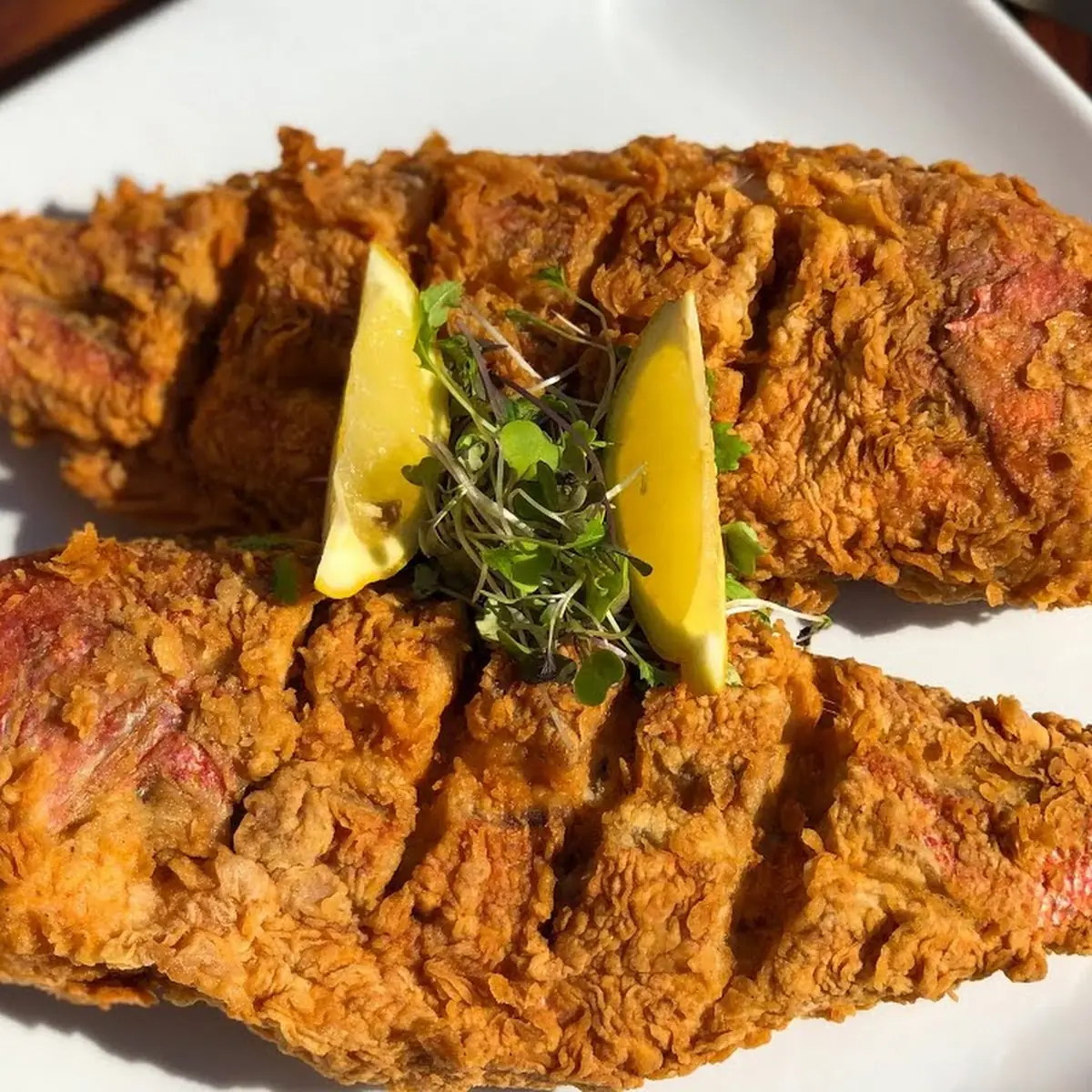 Fried Snapper