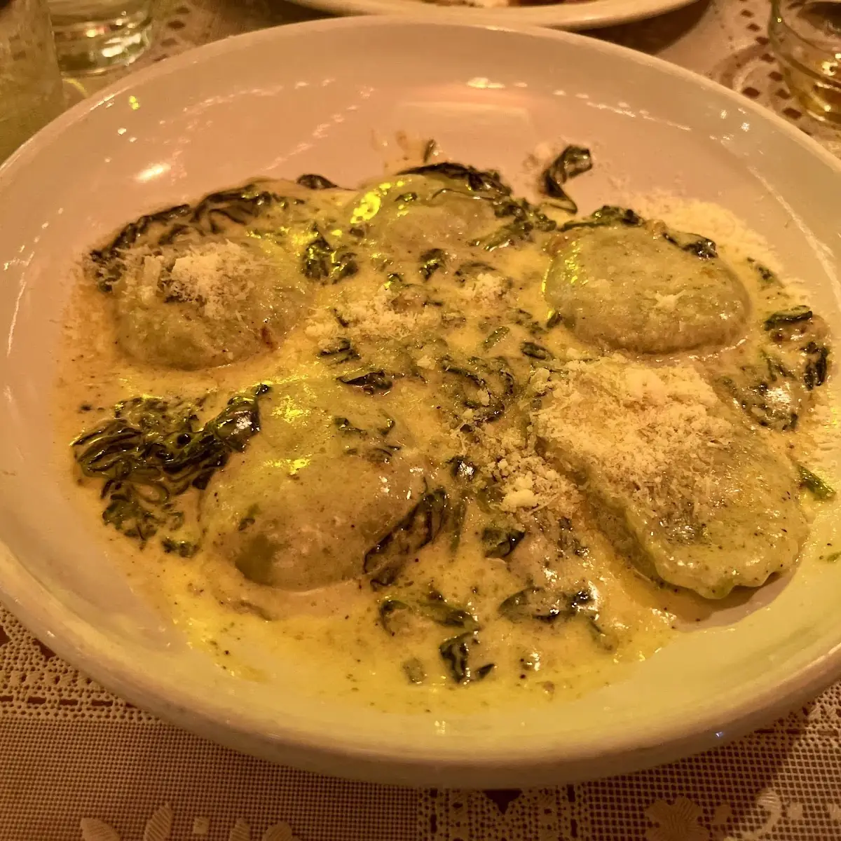 Spinach and Cheese Ravioli