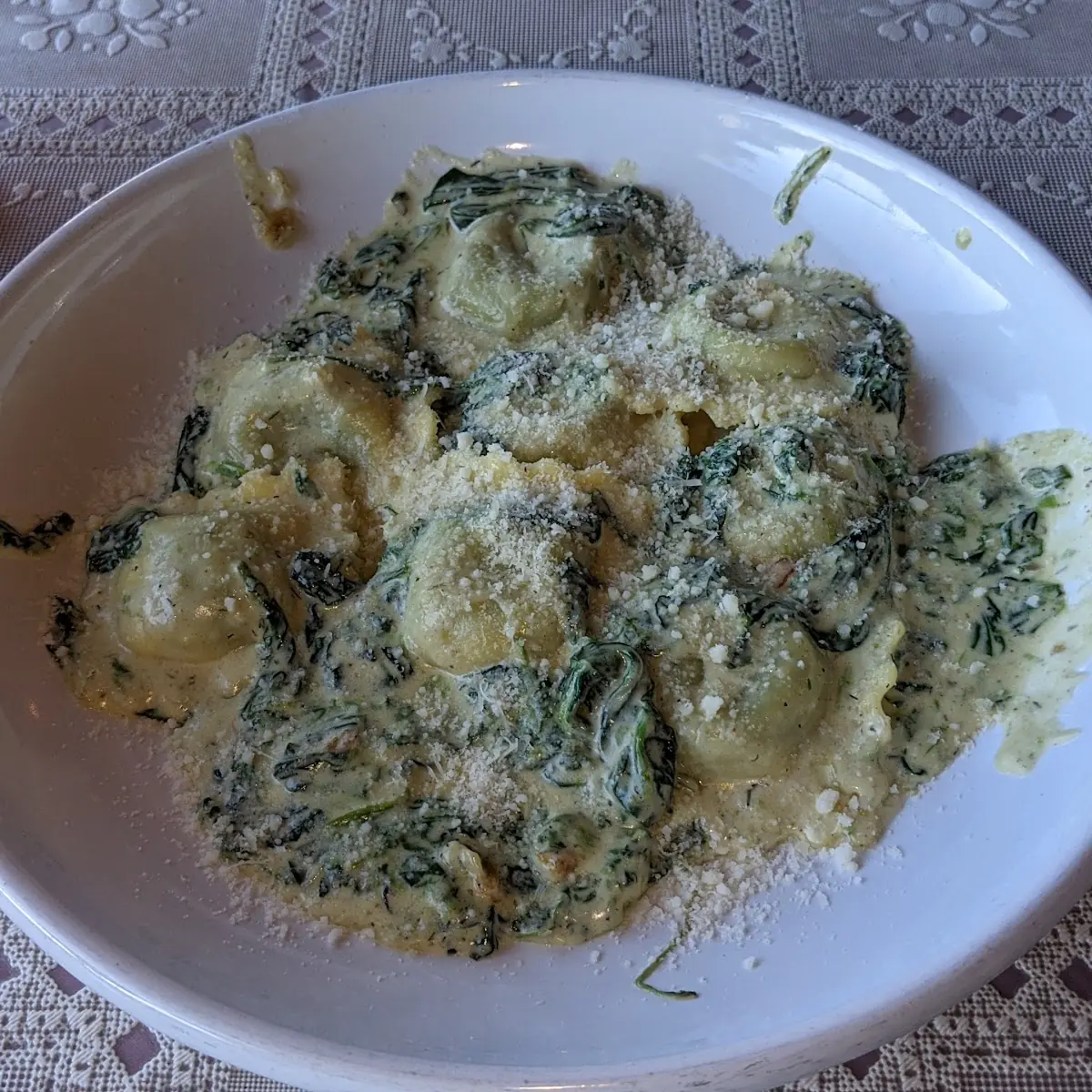 Spinach Ravioli