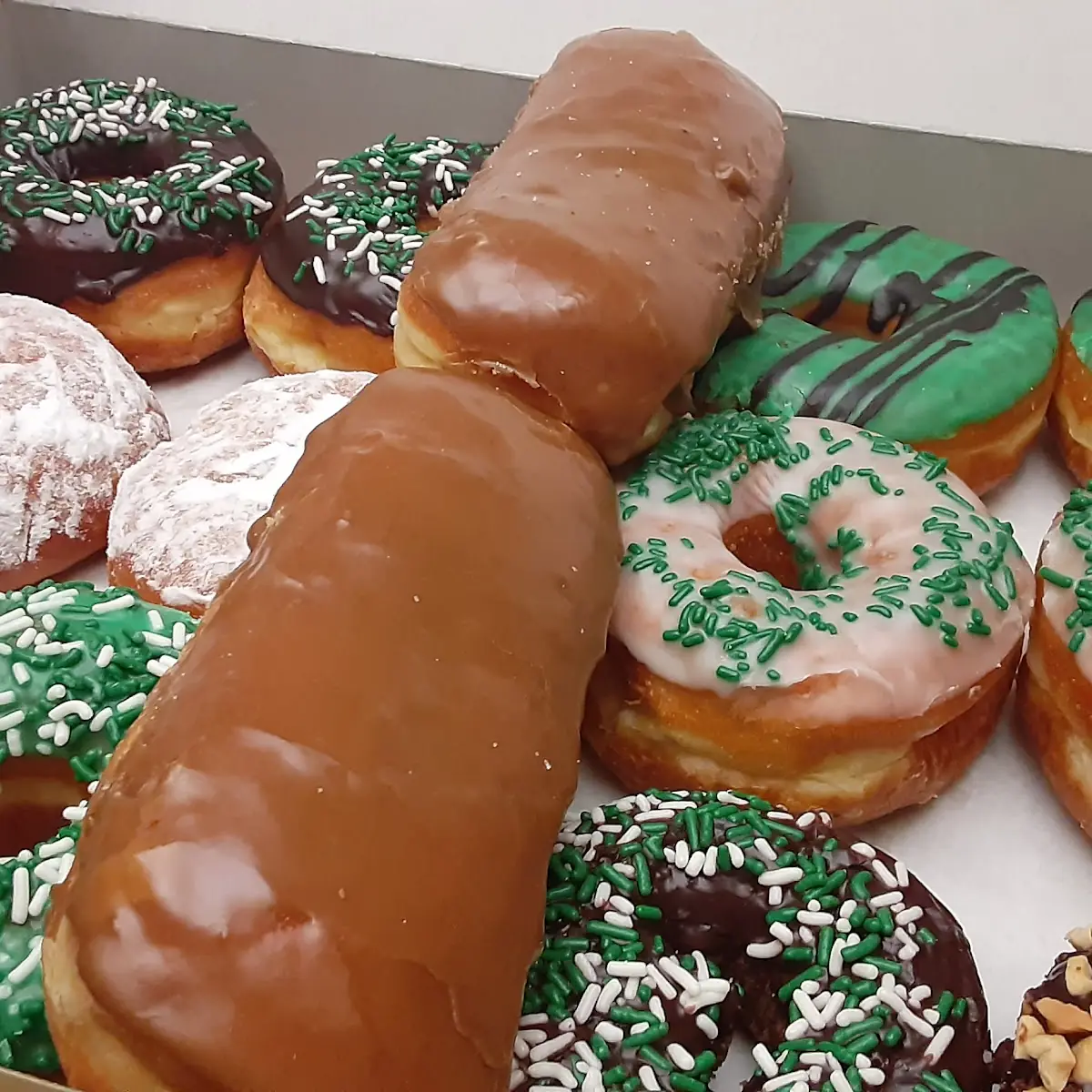 St Patrick's Day Donuts