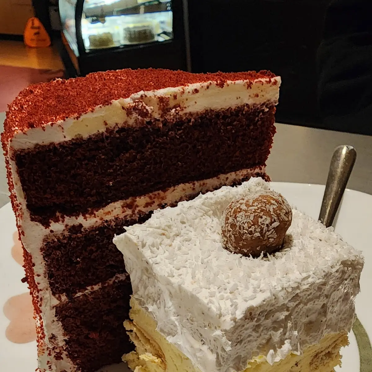 Red Velvet Cake and Raffello