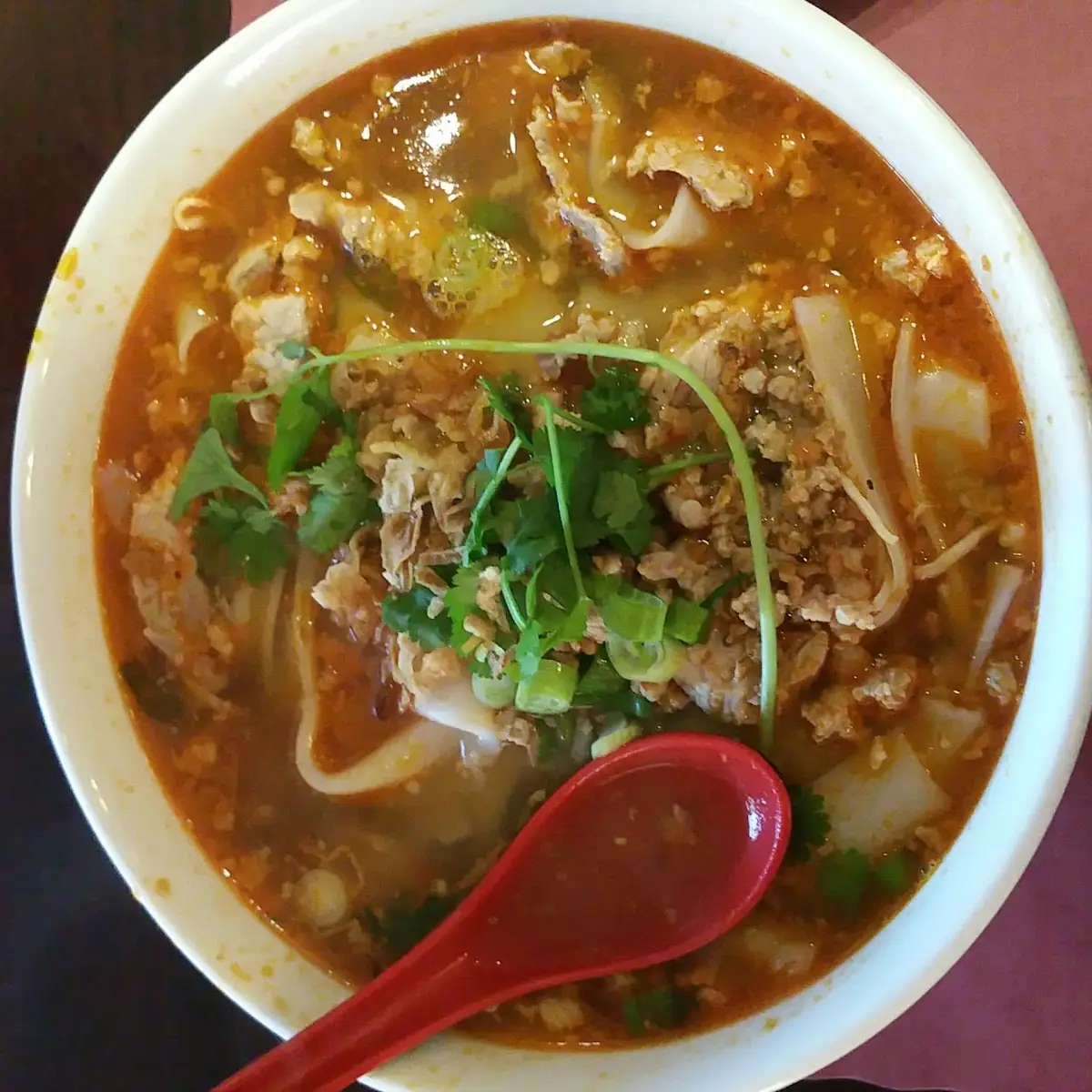 Tom Yum Noodle Soup